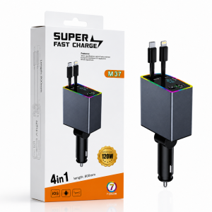 4in1 Super Fast Charger M37 120W