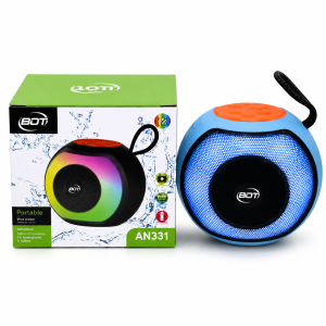 AN331 Portable Bluetooth Speaker, RGB LED Light , Wireless