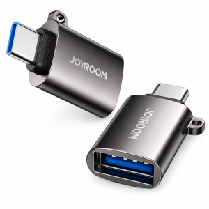 Joyroom Type C (Male) to USB (Female) Adapter S-H151 Black