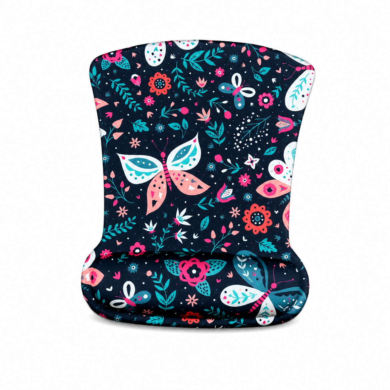 Comfortable Mouse Pad With Gel Wrist Rest And Non-Slip Base