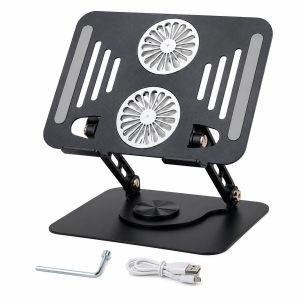 Laptop Stand with Dual Cooling Fan