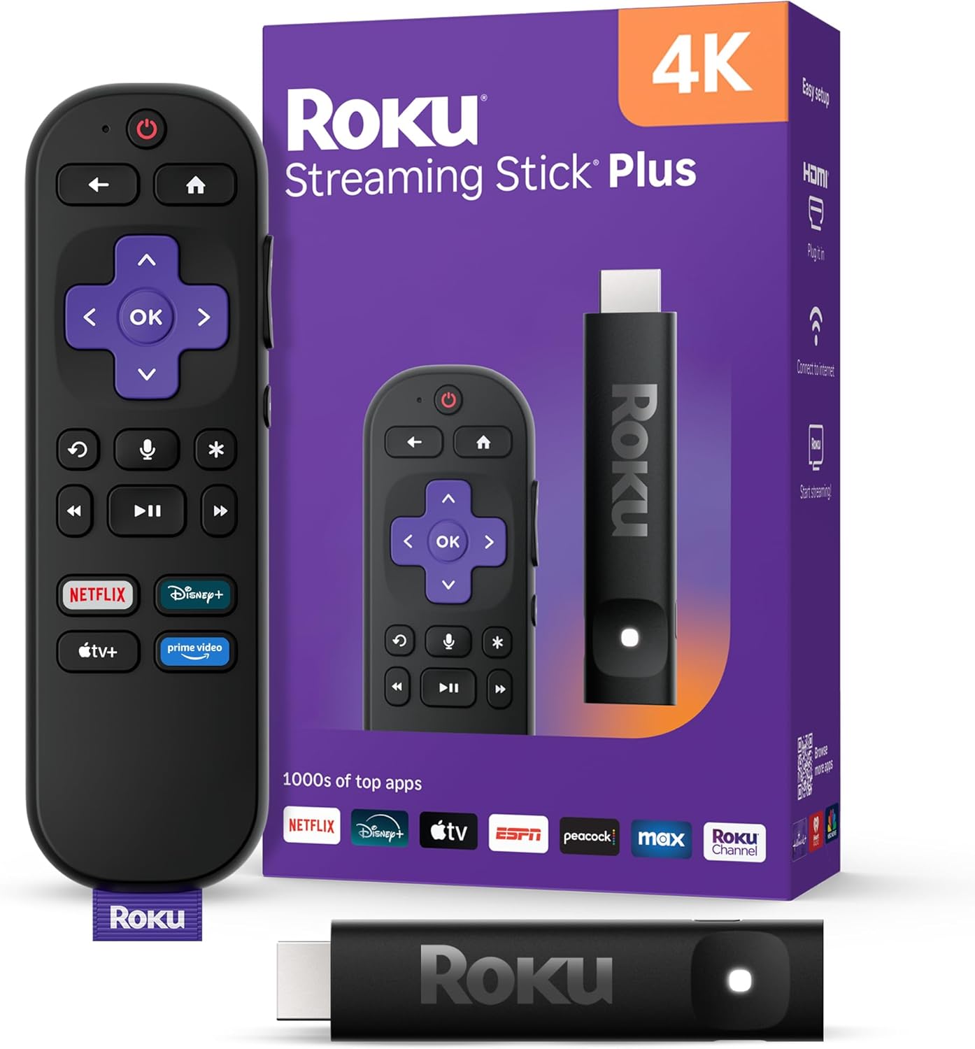 Roku Streaming Stick 4K - HDR - الصورة 3