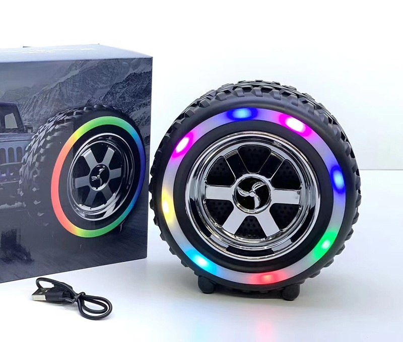 RGB Lights Table Lamp Speaker G2389 - الصورة 4