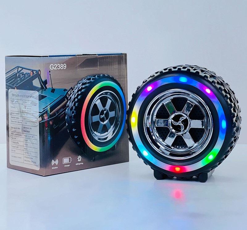RGB Lights Table Lamp Speaker G2389 - الصورة 5