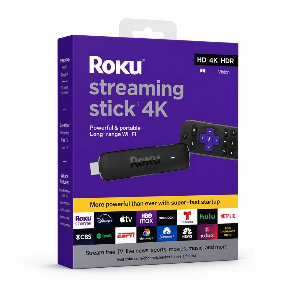 Roku Streaming Stick 4K - HDR - الصورة 2