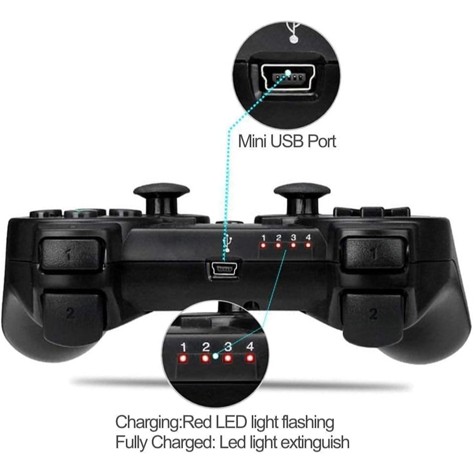 يد التحكم Double Shock P3 Wireless Controller - الصورة 4